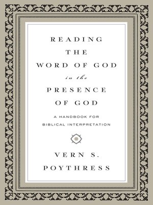 cover image of Reading the Word of God in the Presence of God
